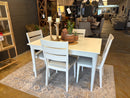 Canadel White Dining Set