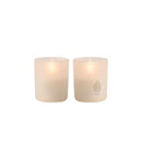 LED Flameless Candle - Vanilla Glass - 2.4" x 2.8"