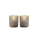 LED Flameless Candle - Sandstone Glass - 2.4" x 2.8"
