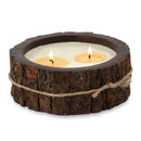 Himalayan Rustic Medium Tree Bark Pot Candle