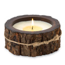 Himalayan Rustic Medium Tree Bark Pot Candle