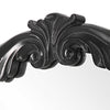 ORNATE SATIN BLACK 30" MIRROR