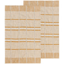 Danica Heirloom  Saffron Finley Check Dishtowels Set of 2